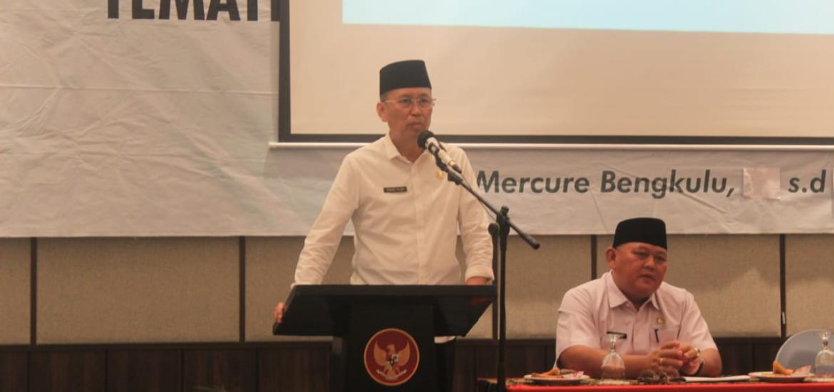 Sekprov Bengkulu Ingatkan Pentingnya Tata Kelolah Keuangan Negara