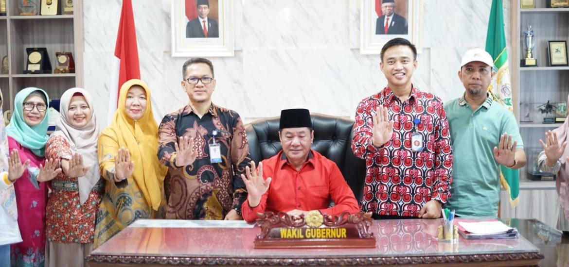 Terima Audiensi Tim Percepatan Penurunan Stunting, Rosjonsyah Minta Percepat Aksi
