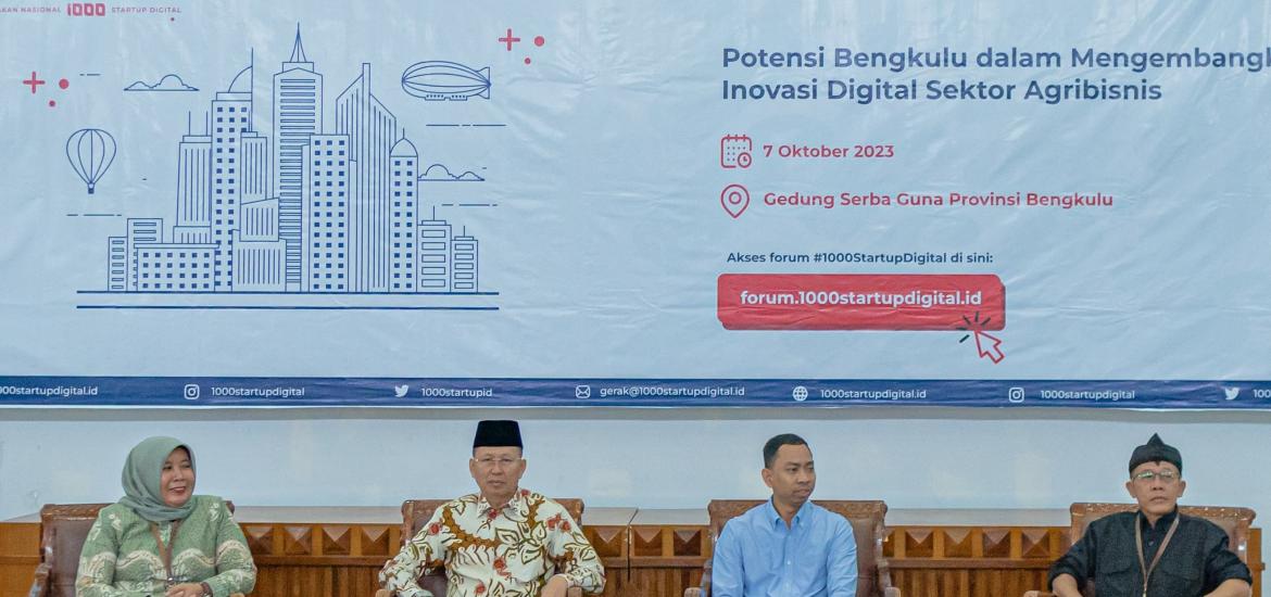 Roadshow Offline Gerakan 1000 Startup Digital di Provinsi Bengkulu