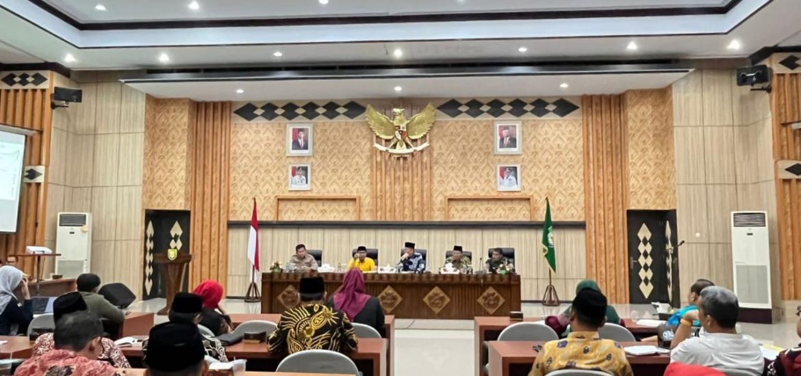 Finalisasi dan Sinkronisasi Pelaksanaan Kegiatan dalam Rangka HUT ke -55 Provinsi Bengkulu