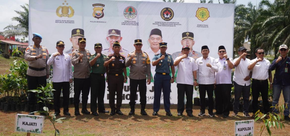 Pemprov Bengkulu Apresiasi Penanaman 10 Juta Pohon se-Indonesia