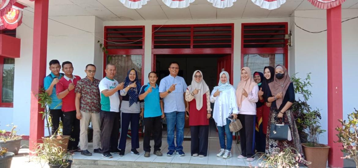 Anggota Komisi I DPRD Provinsi Bengkulu, Drs. Sumardi, M.M saat kunker di Bengkulu Utara