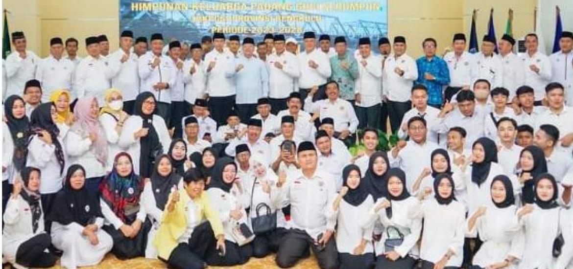 Pengukuhan Pengurus Himpunan Keluarga Padang Guci Serumpun Provinsi Bengkulu periode 2023-2028