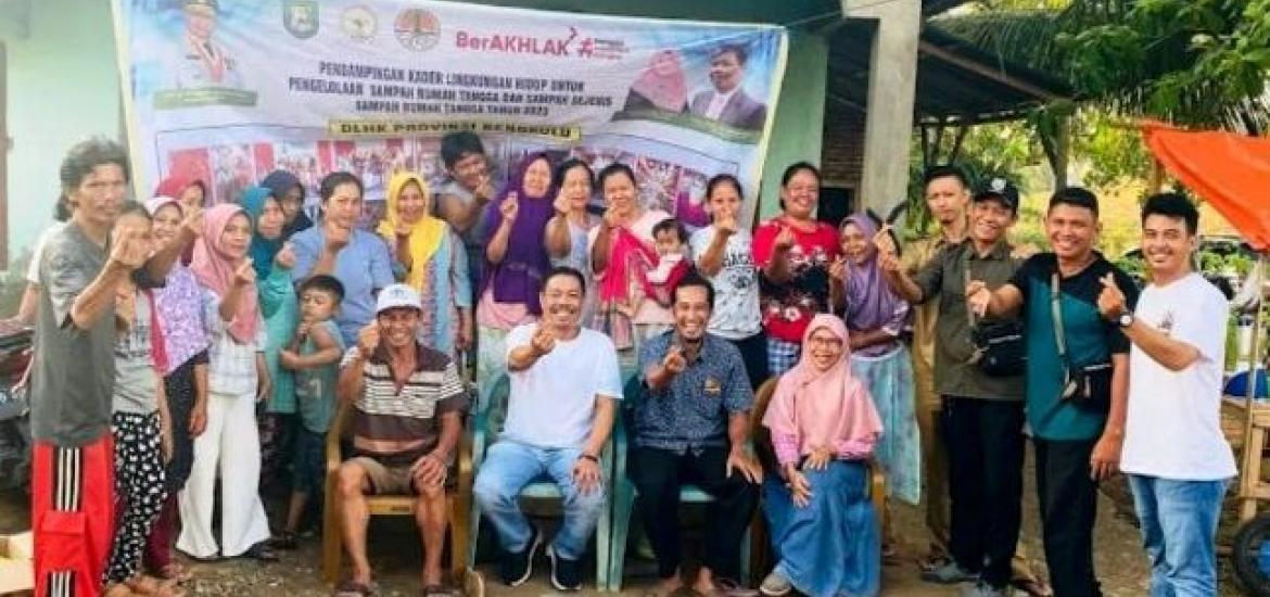 Anggota DPRD Prov Bengkulu Usin Sembiring Sukses Bentuk 52 Kelompok Kader Lingkungan