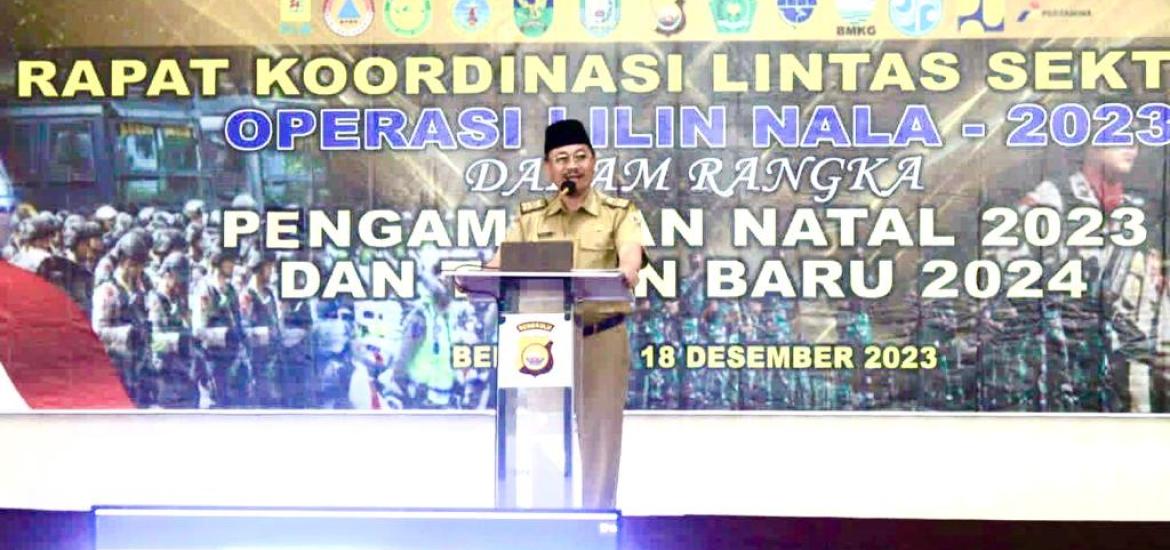 Rakor Lintas Sektoral Operasi Lilin Nala 2023