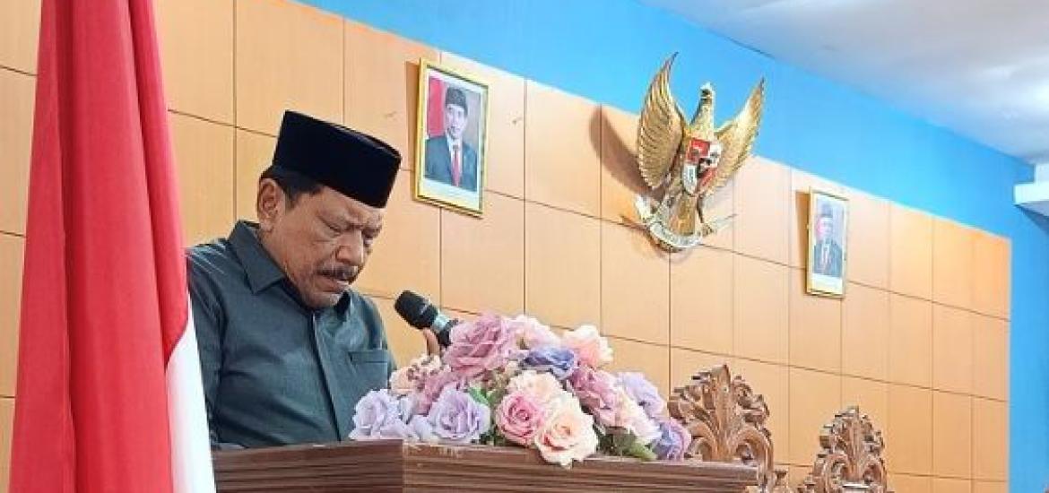 Bupati Sampaikan Nota Pengantar Raperda APBD 2024