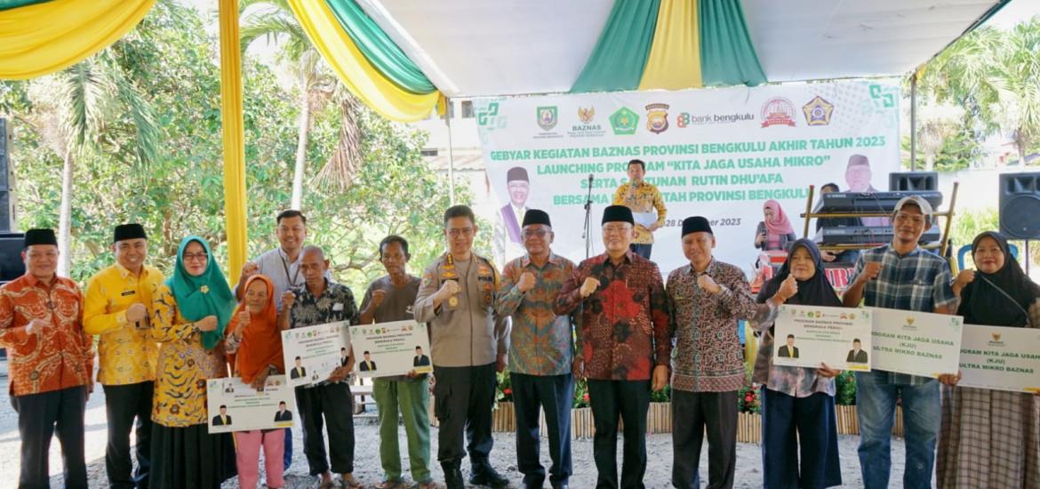 Gubenur Rohidin Minta BAZNAS Provinsi Bengkulu Buat Laporan Terperinci