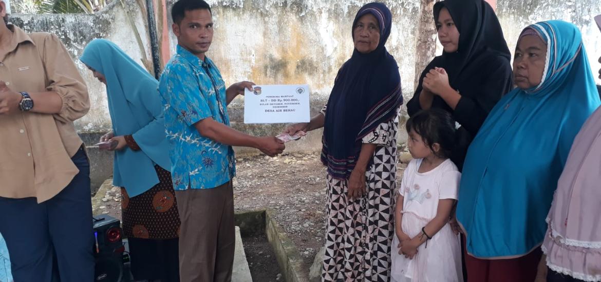 Pemdes Air Berau Tuntaskan BLT DD 2023