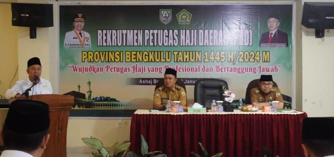 Pemprov Bengkulu Laksanakan Tahap Akhir Seleksi PHD Provinsi Bengkulu 1445 H/ 2024 M