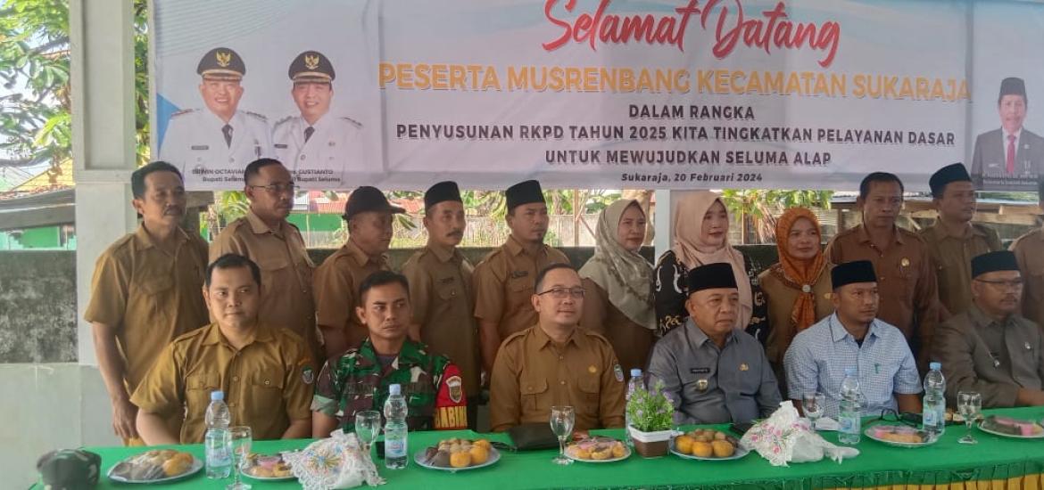 Wabup Seluma Buka Acara Musrembang di Kecamatan Air Periukan Dan Sukaraja