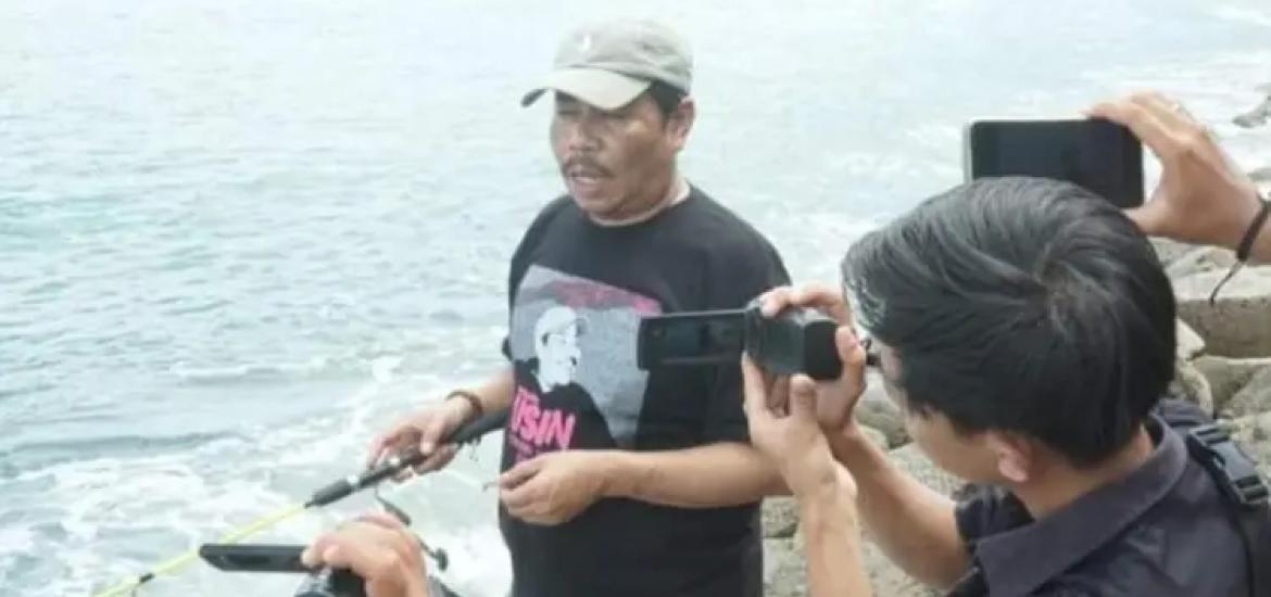 Anggota DPRD Usin Pimpin Komunitas Kreator dan Standup Comedy Provinsi Bengkulu Ikuti Lomba Mancing