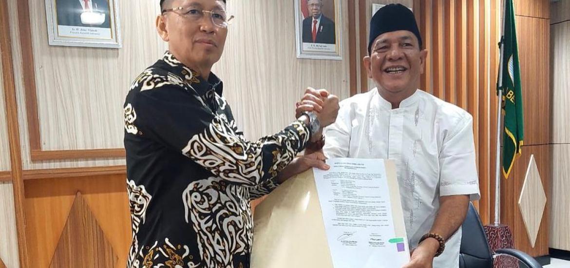 Sekda dan Kepala BPKAD Provinsi Bengkulu