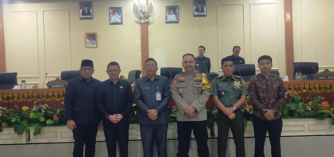 Paripurna Penandatanganan MoU Perubahan Propemperda 2024