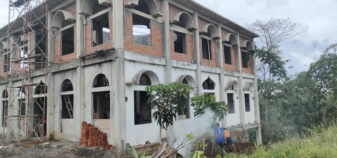  Masjid AL-  Ikhlas di Desa Pematang Donok