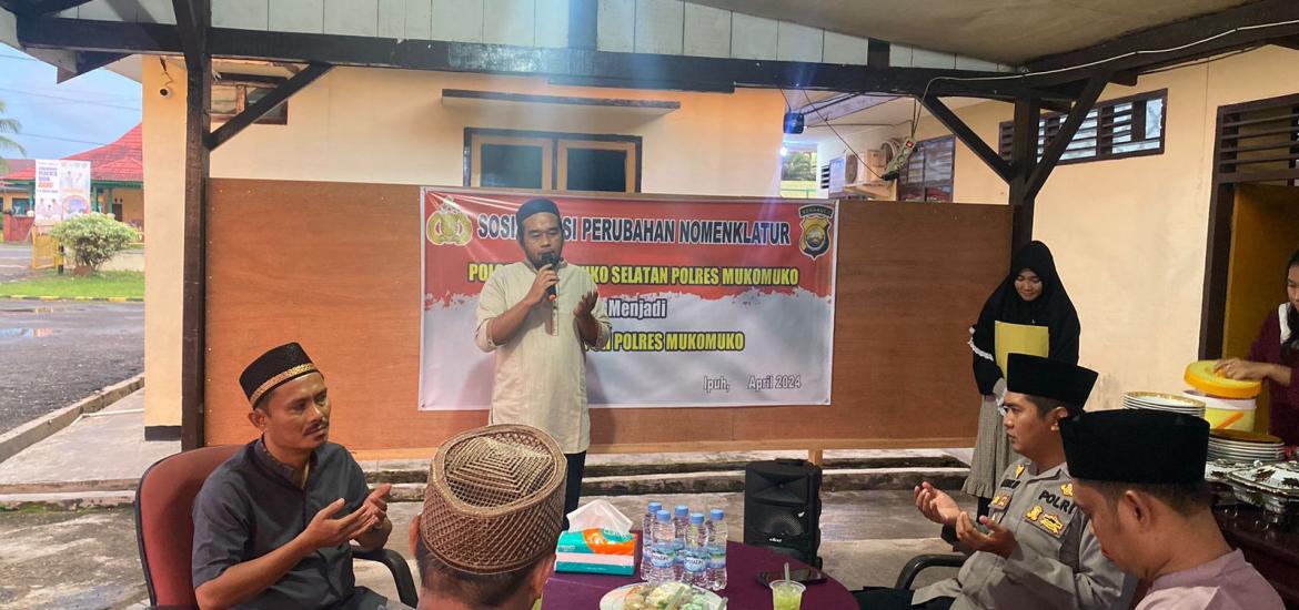 Polsek Ipuh Buka Bersama Forkopimcam Ipuh