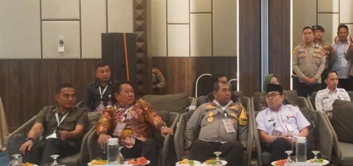 Ketua DPRD Provinsi Bengkulu hadiri Pleno Rekapiltulasi Suara 