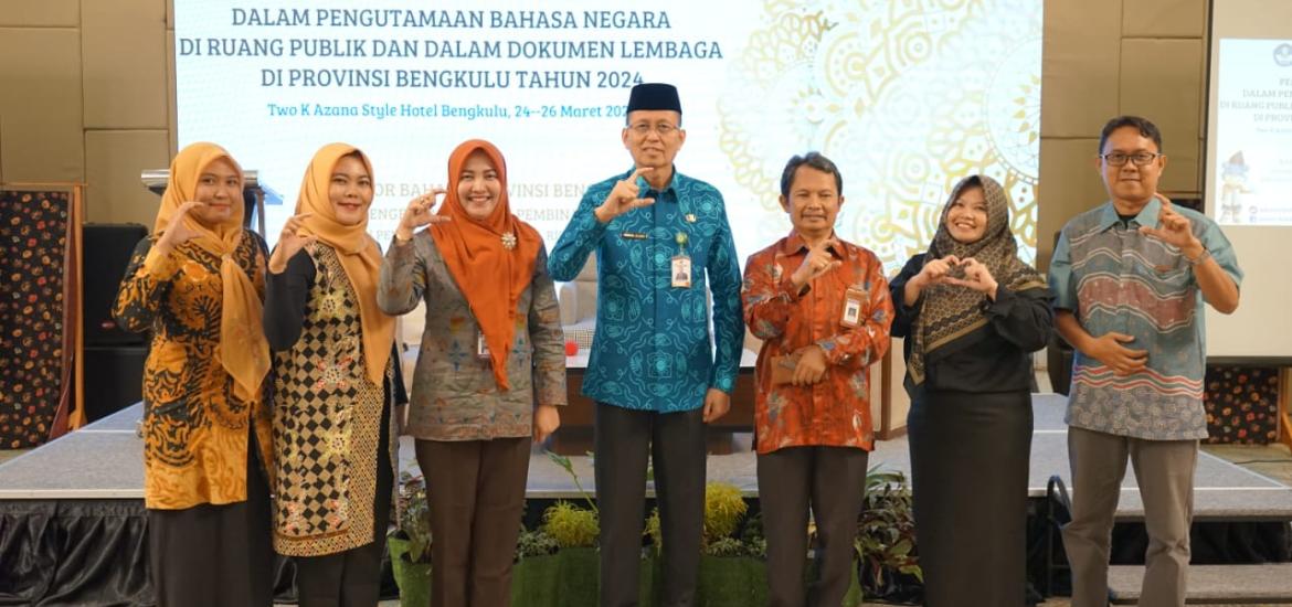 Sekretaris Daerah Provinsi Bengkulu Isnan Fajri 