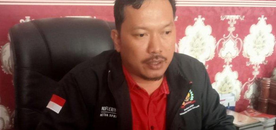 Ketua DPRD Seluma Nofi Eriyan Andesca, S.Sos