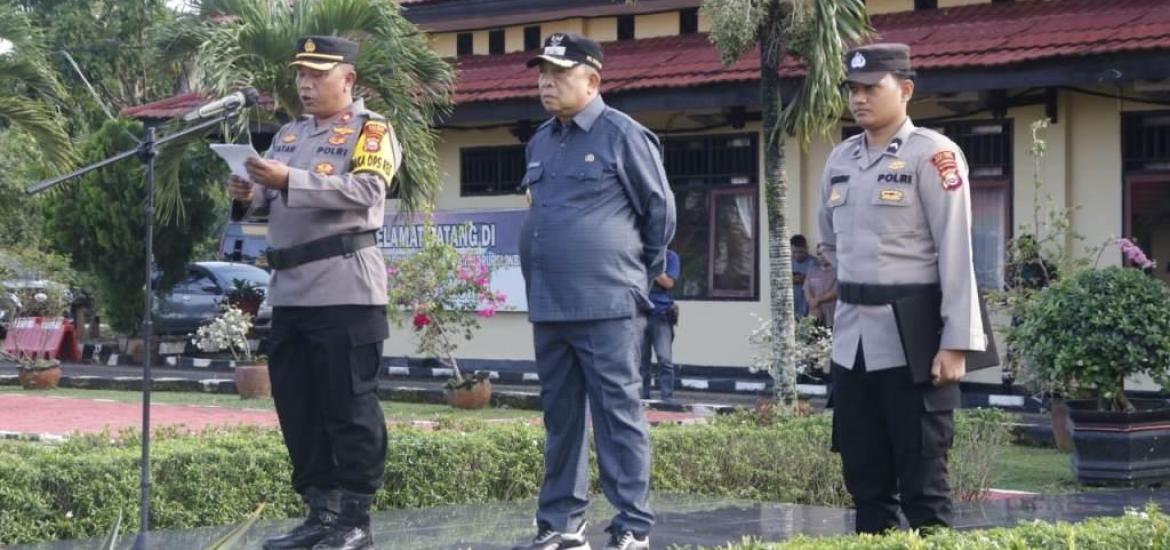 Wabup Seluma Hadiri Apel Gelar Pasukan Ketupat Nala 2024
