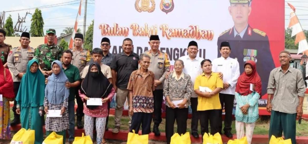 Bulan Bakti Sosial Polda Bengkulu