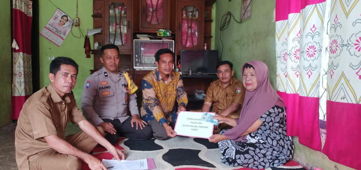 Pemdes Talang Sepakat Salurkan BLT DD 2024 