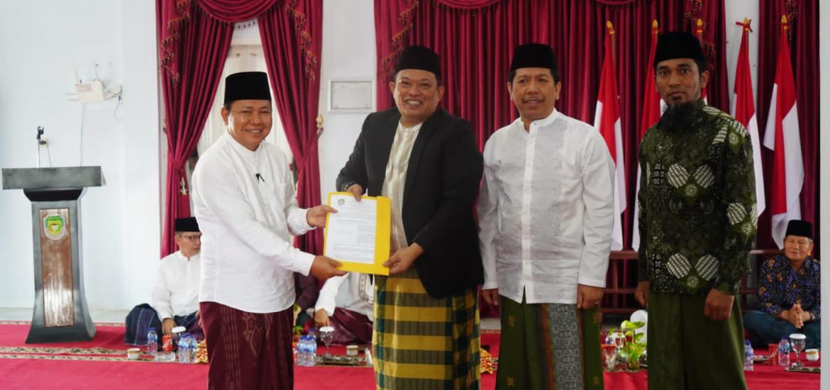 Halal Bihalal bersama Tokoh Masyarakat dan BMA se-Kabupaten Seluma
