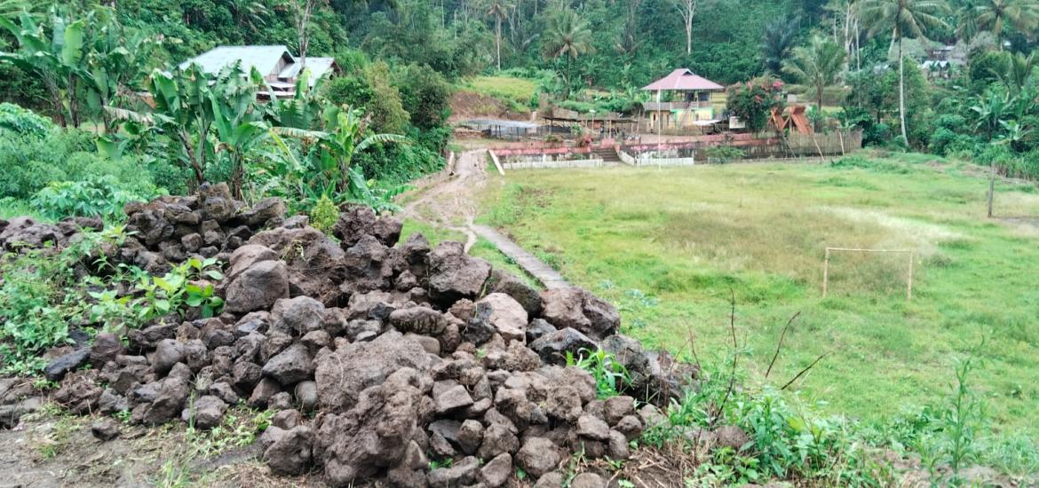 Lokasi pembangunan jalan rabat beton