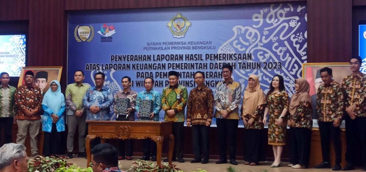 Pemkab Mukomuko Kembali Raih Opini WTP Atas LKPD TA 2023