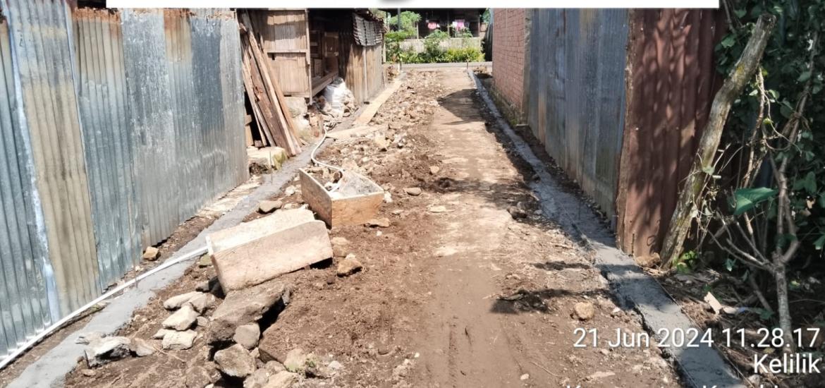 Pembangunan di Desa Kelilik