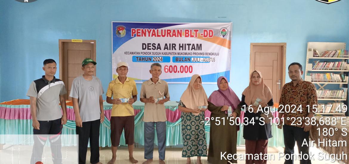Penyerahan BLT DD