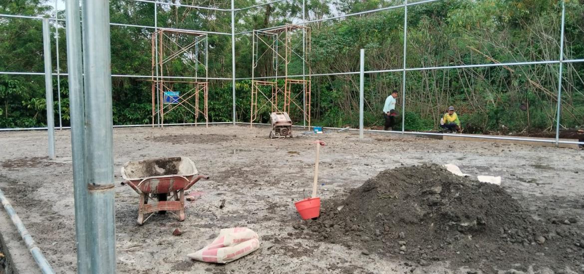Pembangunan Lapangan Volly