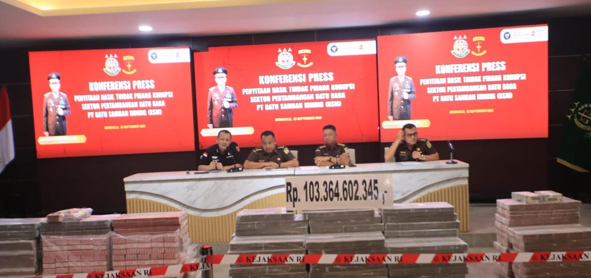 Korupsi Tambang Geng Bebby Hussy Rugikan Negara Rp500 Miliar, Kejati Sita Rp103 Miliar