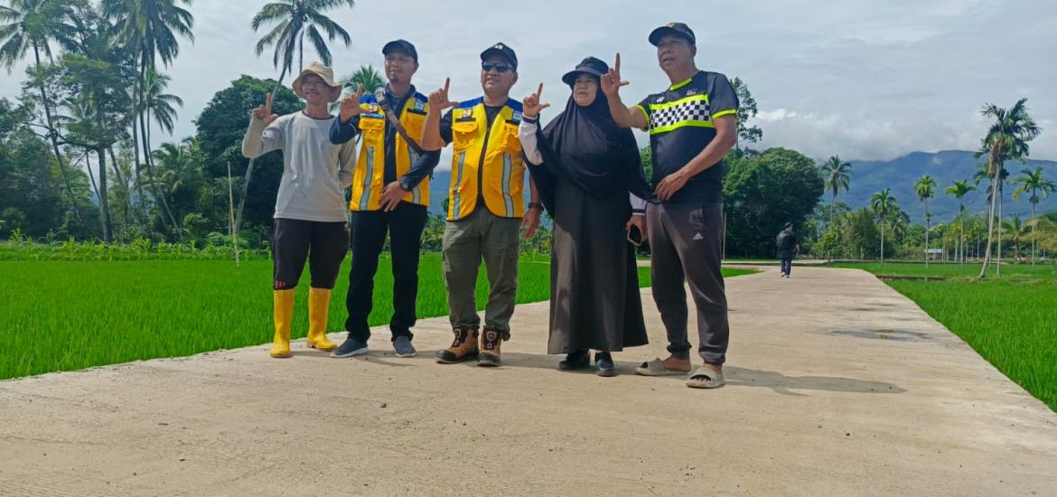 Rehabilitasi Irigasi Swasembada Pangan  Dorong Ekonomi Warga Lebong