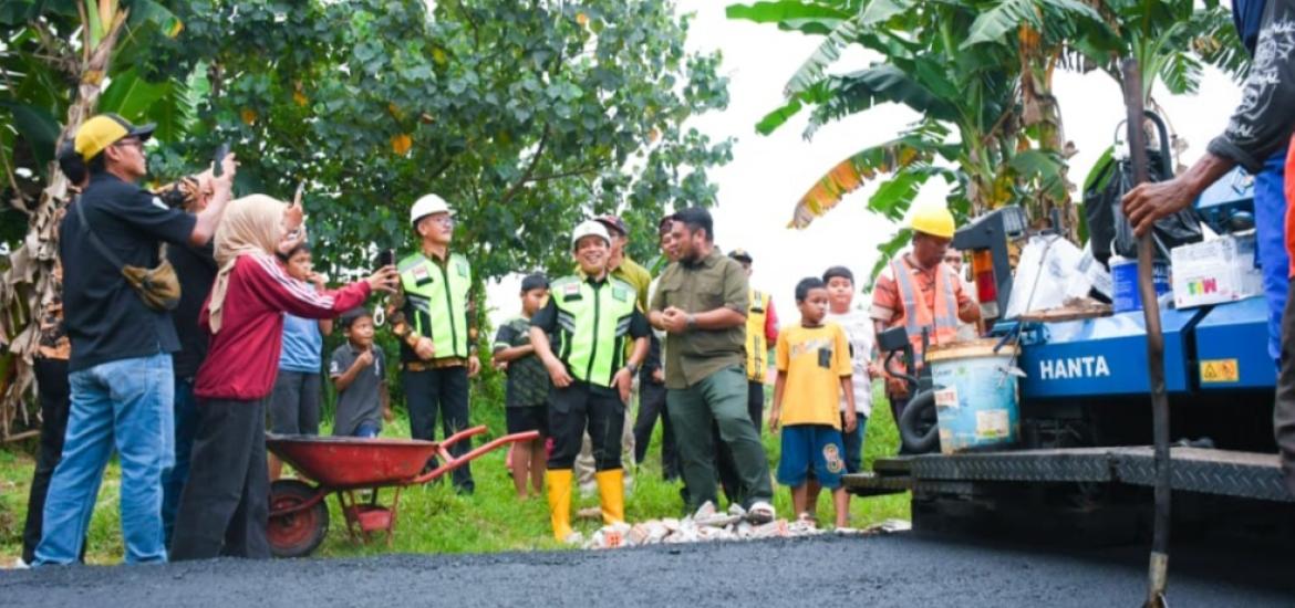Warga Sawah Lebar Bahagia, Jalan Sepakat–Meranti Kini Mulus