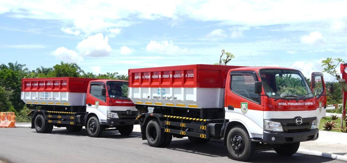 Mobil Truk Sampah Baru Kota Bengkulu