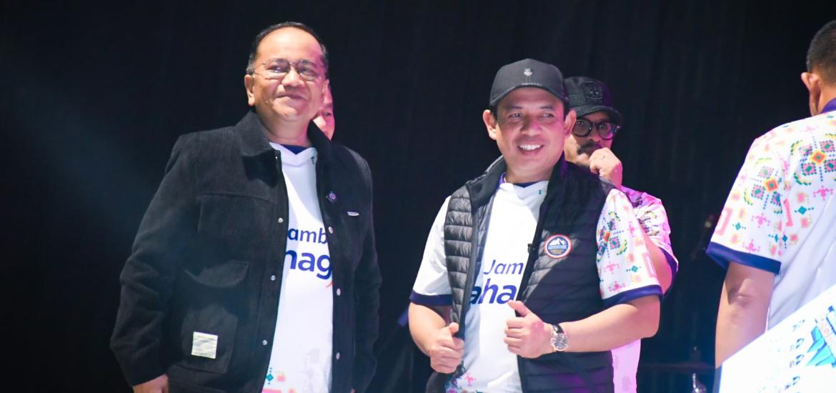 Walikota Bengkulu Dedy Wahyudi Bersama Walikota Jambi