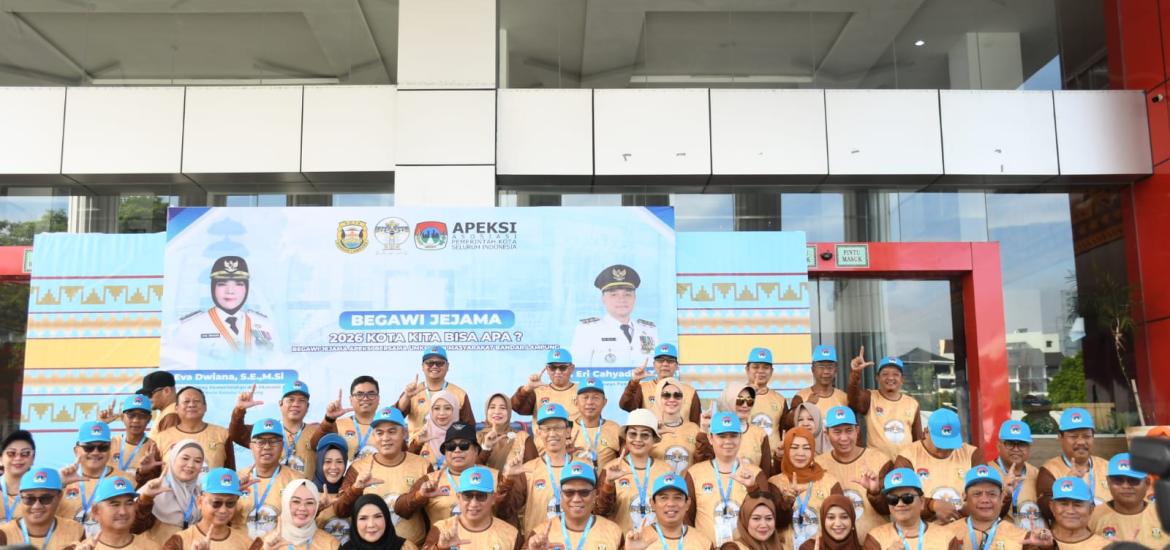 Apeksi Outlook 2025 Resmi Dibuka di Bandar Lampung, Tradisi Begawi Jejama Warnai Pembukaan