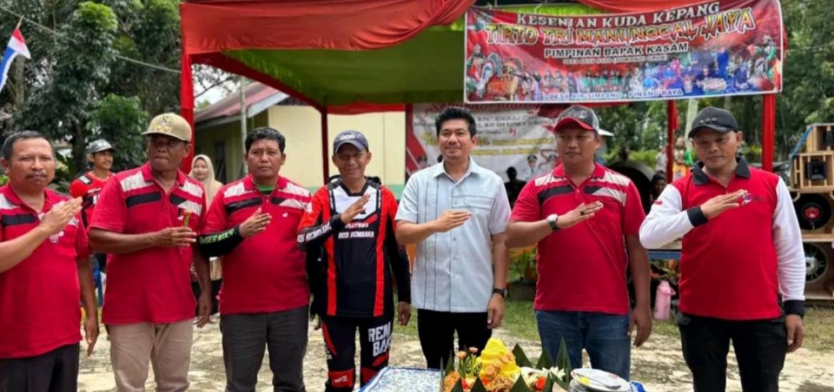 Bupati Bengkulu Utara Hadiri Tasyakuran Jalan Hotmix Desa Air Simpang