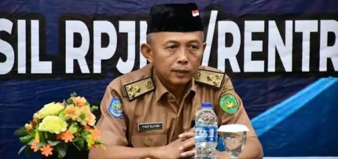 Pj Sekda Kota Bengkulu Tony Elfian
