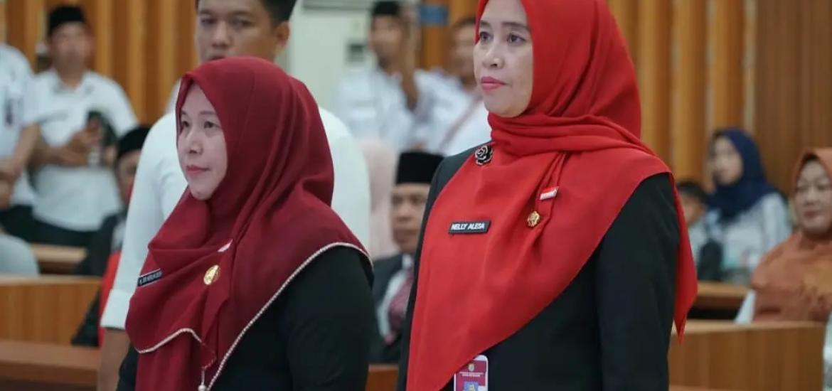 14 Pejabat Eselon II Pemprov Bengkulu Dilantik, Dr. Nelly Alesa Nahkodai Dinas Kominfo