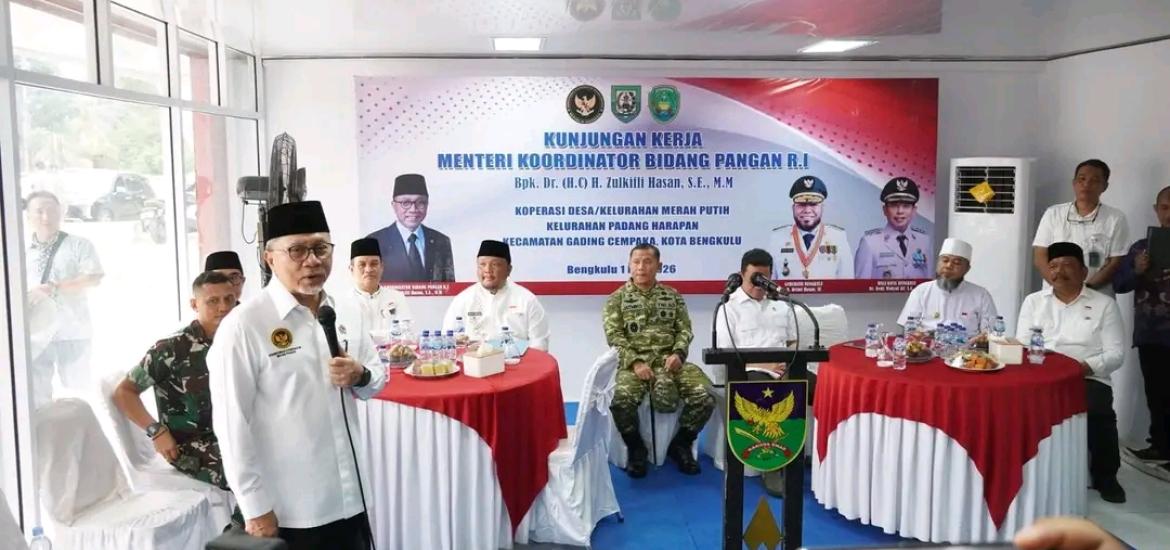 Kunjungan Zulkifli Hasan Disambut Apresiasi,