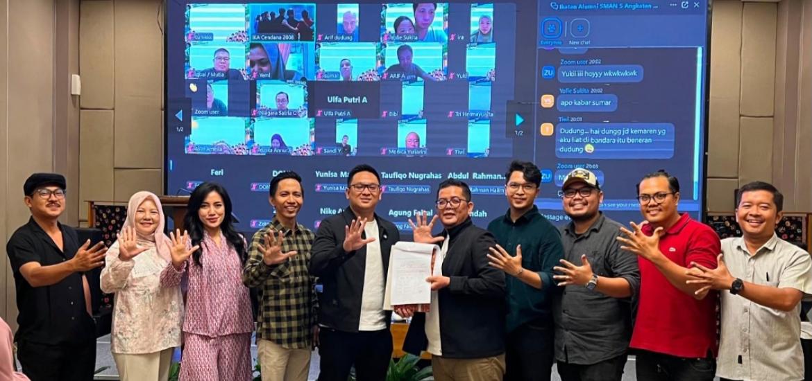 Yosia Yodan Terpilih Aklamasi Pimpin Alumni SMAN 5 Bengkulu Angkatan 2008