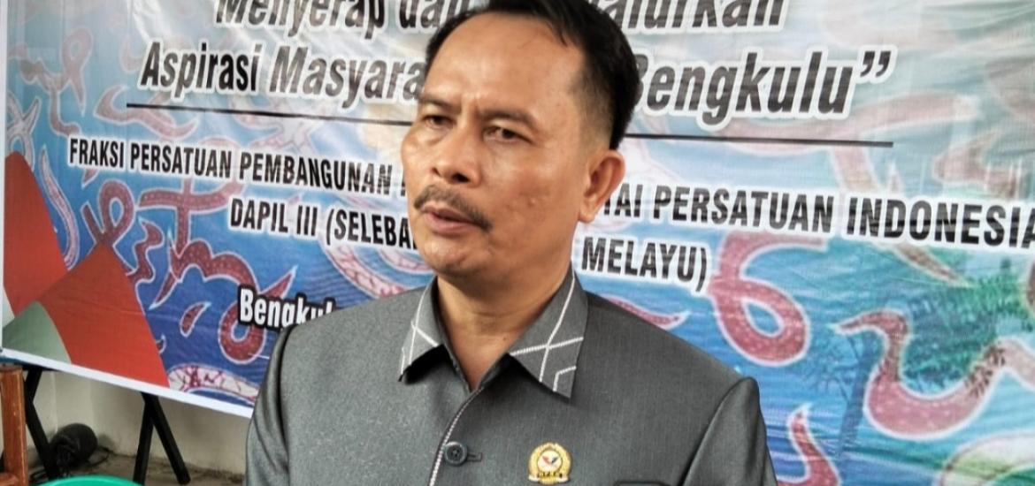 Anggota DPRD kota Bengkulu Edi Hariyanto