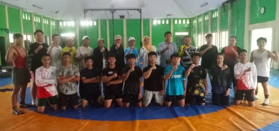 Target Emas Mulai Digeber, 6 Pegulat Bengkulu Ditempa Menuju PON 2028