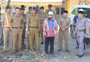 Walikota Bengkulu Helmi Hasan kembali memantau progres pembangunan jalan Kota Bengkulu