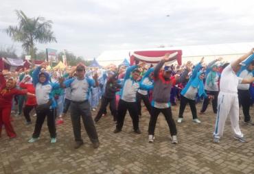 Puncak Hari Kesehatan Nasional ke 53 di Bengkulu