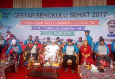 Puncak Hari Kesehatan Nasional ke 53 di Bengkulu
