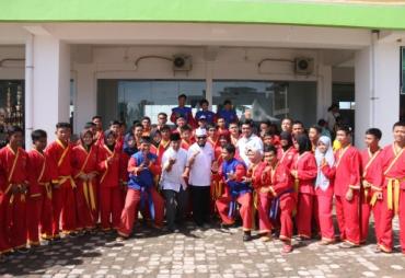Walikota Helmi Hasan di Kampus IV UMB di Jalan Adam Malik KM 9