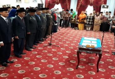 48 Orang Pejabat Pemkot Dilantik