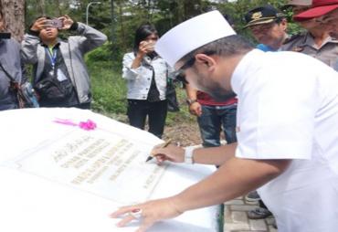 Peresmian Pusat Kuliner dan Masjid Al-Hafizh 